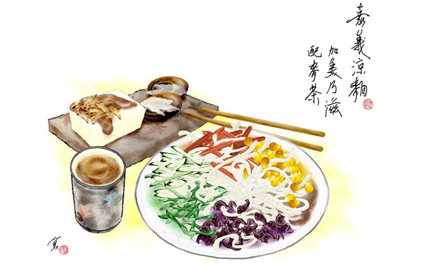 【食有魚】解開嘉義涼麵一定要加美乃滋之謎！