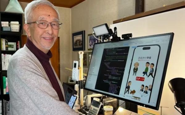 因為忘記假牙開始學程式設計，89歲開發11款銀髮族實用APP！鈴木富司：老人家的需求我最懂，不如自己動手做