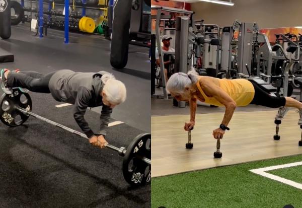 希望90歲還能自己上廁所！77歲退休律師挑戰「混合健身」CrossFit，身材瘦小也能舉超過70公斤