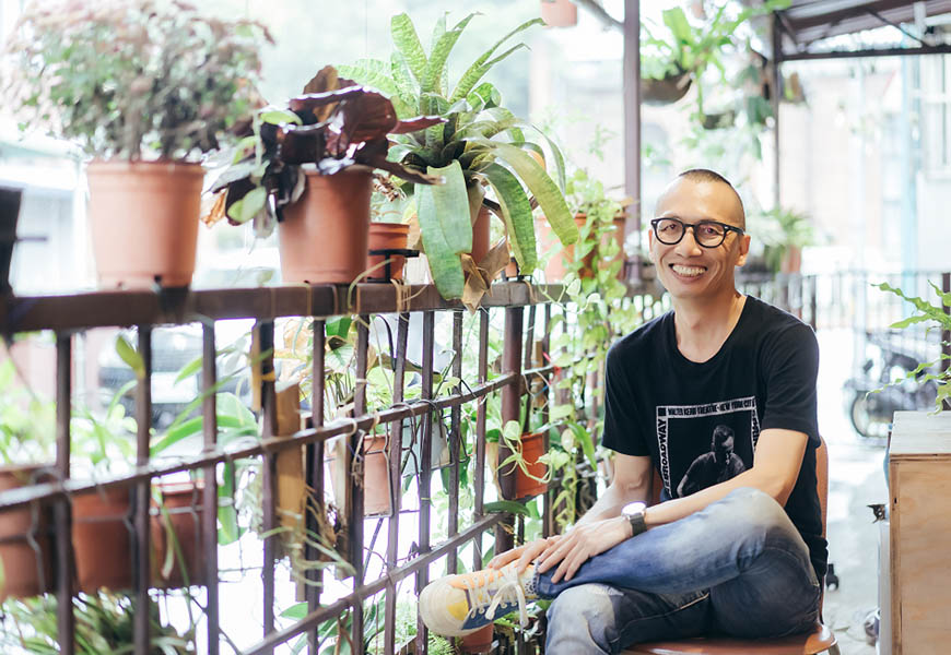 人生歷練多了，慢慢懂得放下。