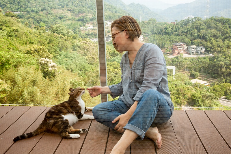 貓與山居歲月 邱錦伶：能被另一個生命依附，是幸福的