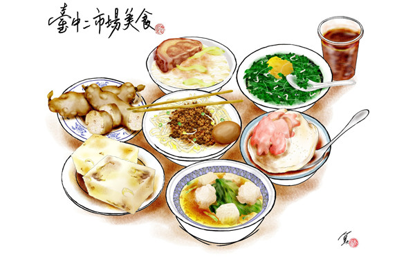 【食有魚】台中二市場不只傳統美食，還暗藏許多在地人才知道的百年名店