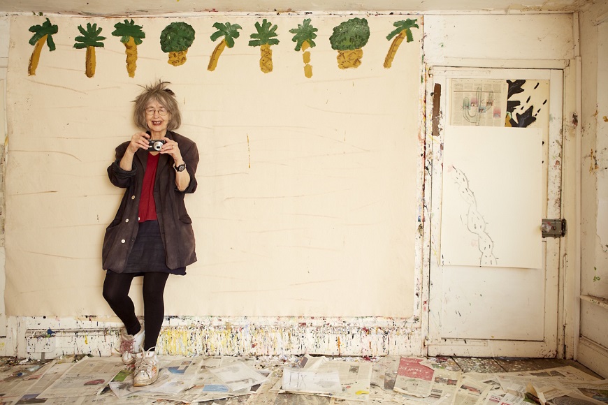 喪偶後成為畫家！84歲Rose Wylie：休息一下，更有熱忱追夢