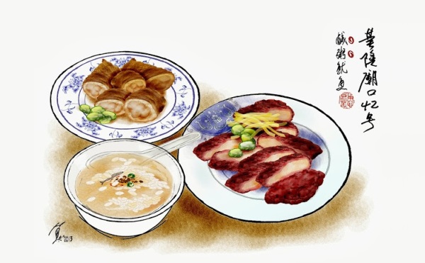 【食有魚】饕家父子大對決！基隆廟口42號鹹粥魷魚