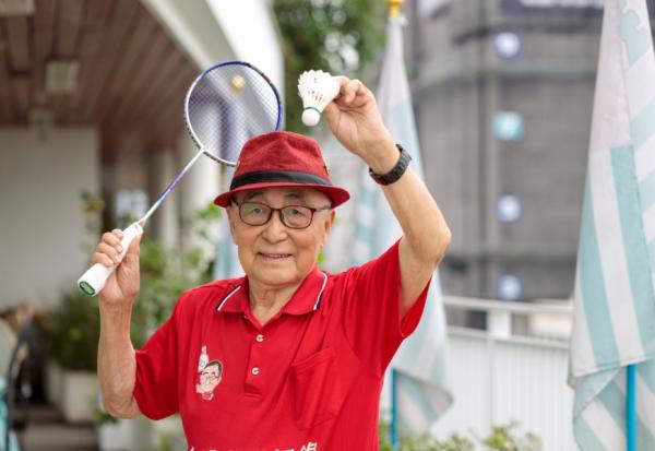 103歲仍每週打羽球，頭腦清楚反應快！林友茂：健康活到百歲，這些事一定要做 