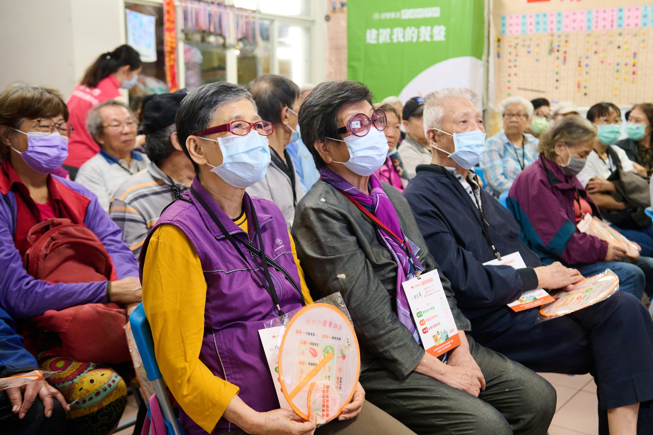 98歲最資深志工喊話！ 佳格「營養研習班」邀長者們一同當志工