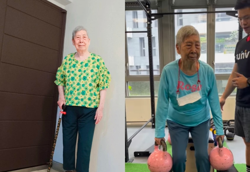 88歲媽媽重訓後，竟失智程度減輕、雙腳變有力！張曼娟：老人家只做伸展不夠，重訓有必要 