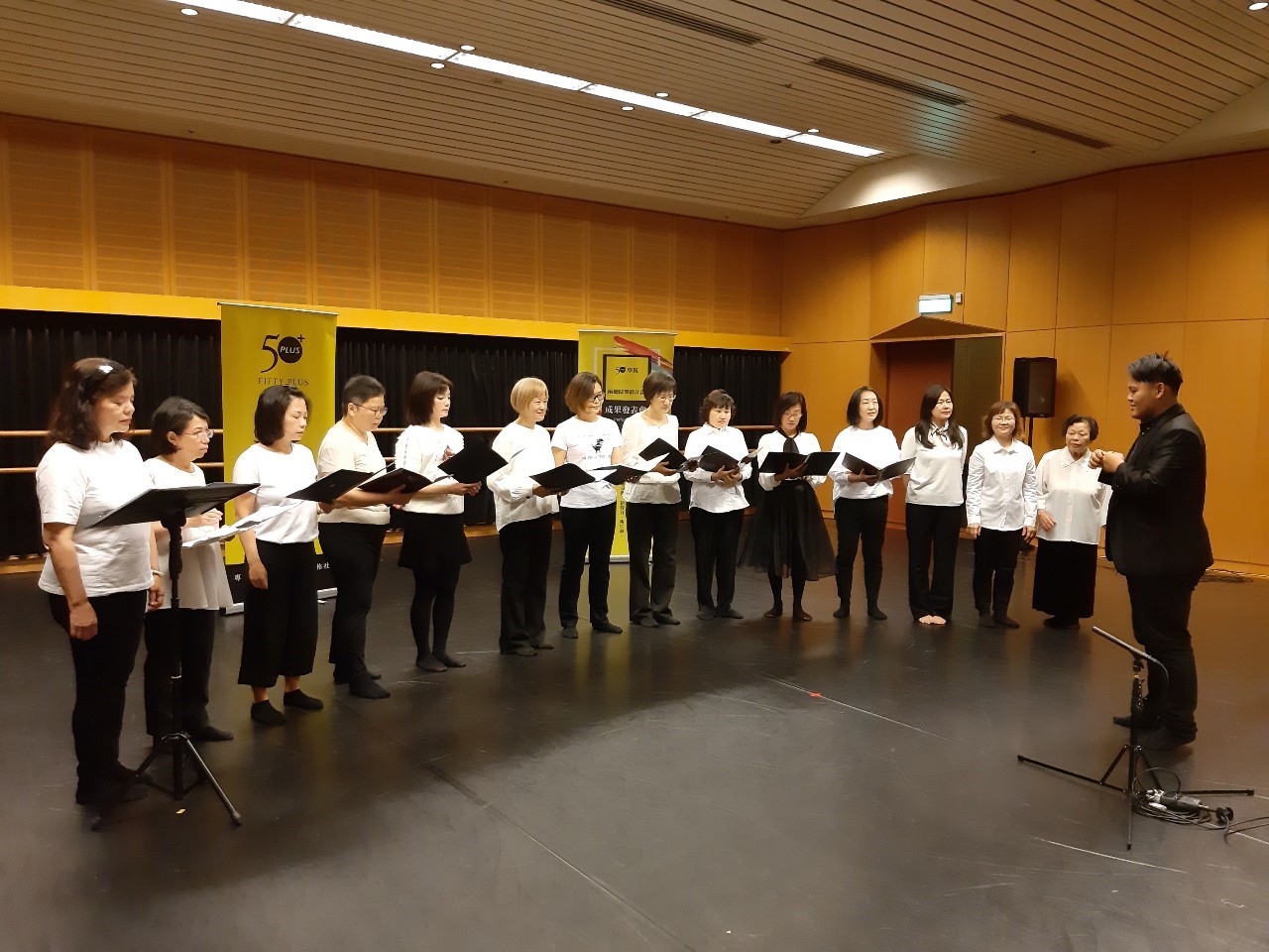 50+讀者Show｜阿卡貝拉好好玩！熟齡也能表演無樂器的人聲演奏 (2019.5.4)