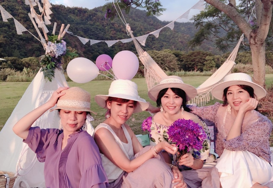 每週一天姐妹聚會日！野餐達人傅韻霖，如何安排一場好看、好拍又盡興的閨蜜野餐？