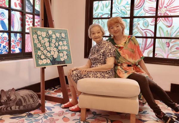 媽媽快樂，家人開心！94歲阿媽畫家曾鳳麗母女：分享生命中的美好，比嘮叨更讓人喜歡親近