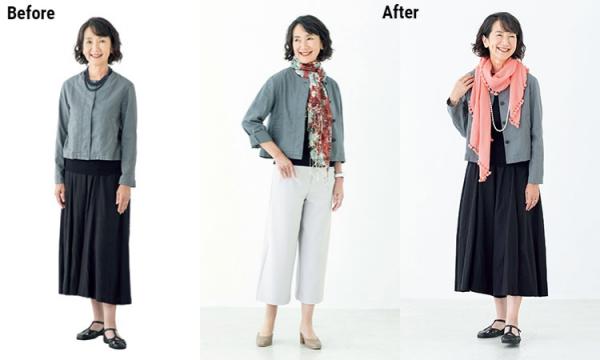 喜歡的顏色不一定適合你！50後穿搭選對色，一條圍巾就能讓皮膚變明亮