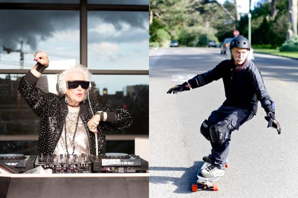 60歲後還能跳鋼管舞、溜滑板、當DJ！俄羅斯攝影師鏡頭下突破極限的活躍酷老族