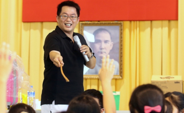 孩子們教會我怎麼成為一個TEACHER  