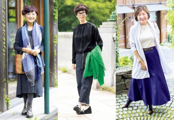 向時尚路人學穿搭！50歲到70歲的日本熟齡女子街拍