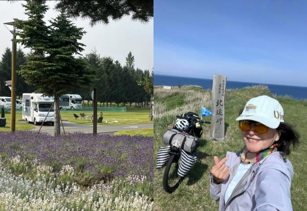 退休後到北海道單車露營74天！張麗蜜：每天早睡早起，晨光、夕陽、大地都有了 
