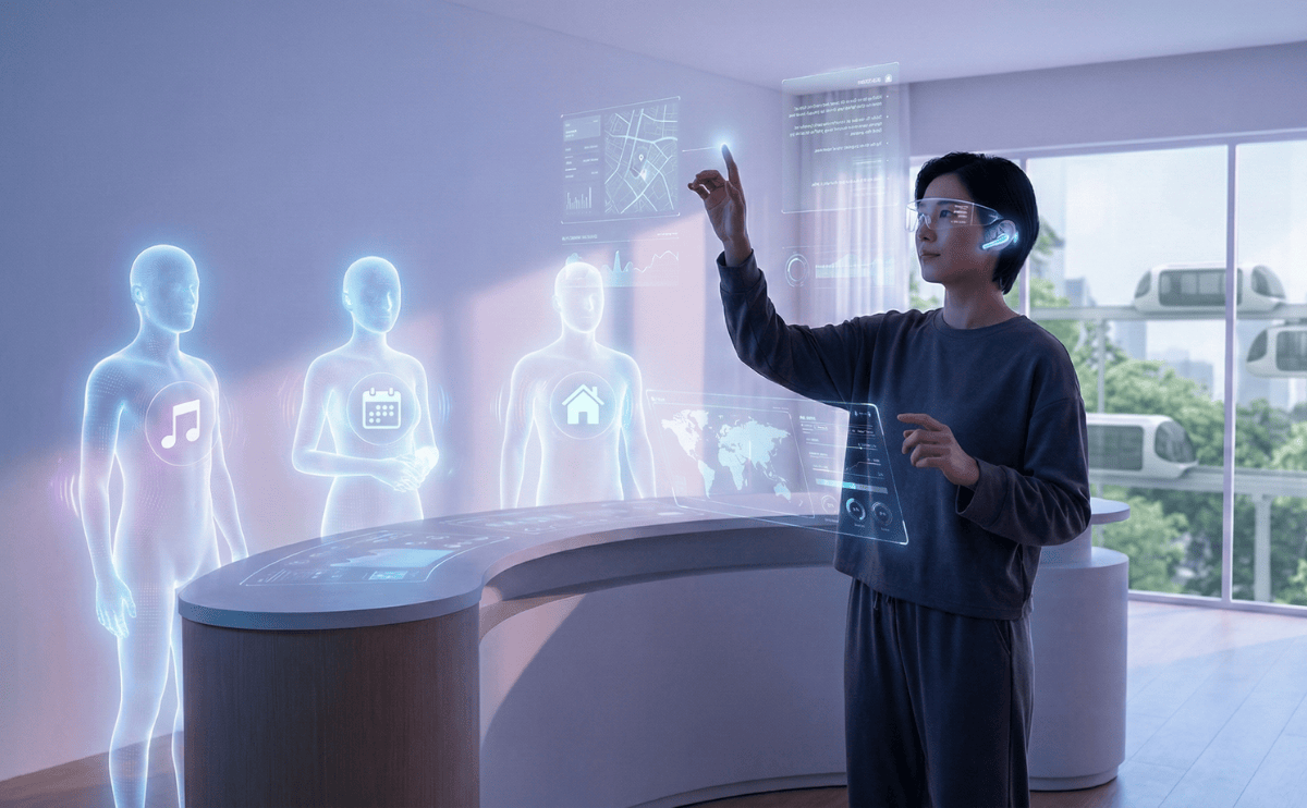 AI助理如何重塑我們的日常？語音、手勢與AR等新互動模式正在改寫未來｜《2050科技與商業藍圖》