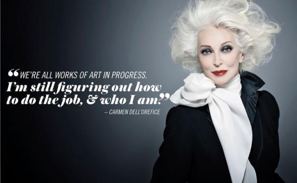 86歲超模Carmen的保養法：身體像車，要常常發動