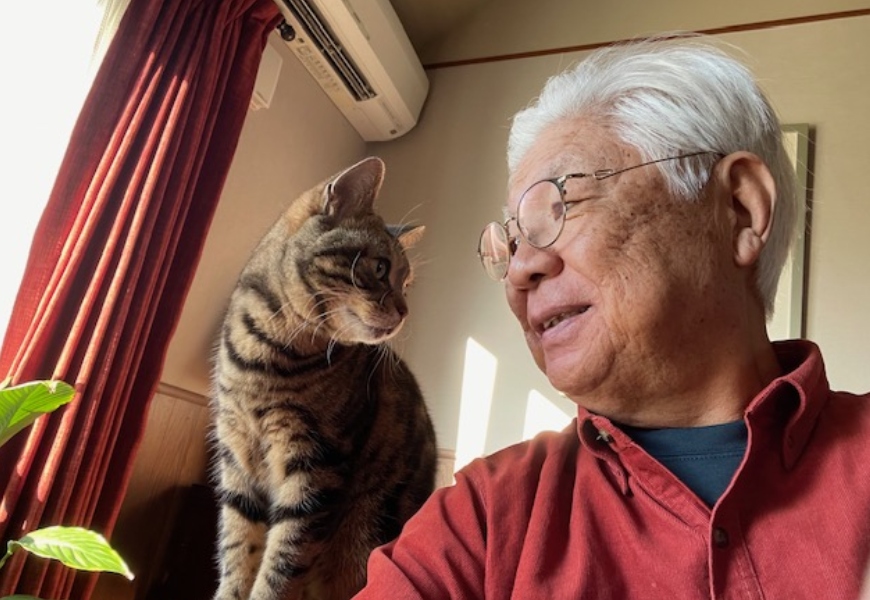 妻子病逝後展開獨旅，來台long stay！77歲中川惠章專訪：好好珍惜另一半，只剩自己時就享受一個人的老後風景