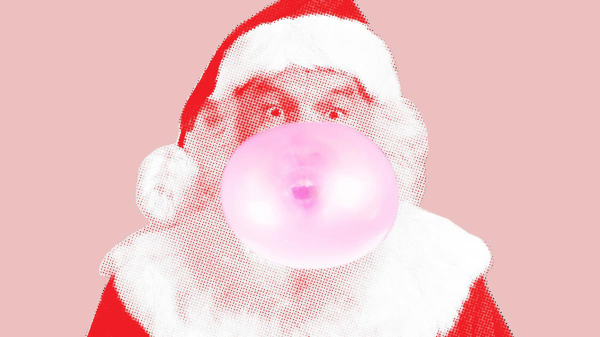 喜歡耶誕老人的顧客，也喜歡……尼古丁嚼片？