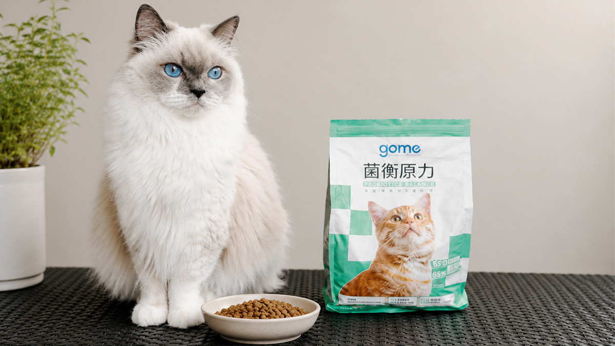 你家也有挑嘴貓? GOMO固牧寵糧首席動物營養團隊找到健康美味秘方