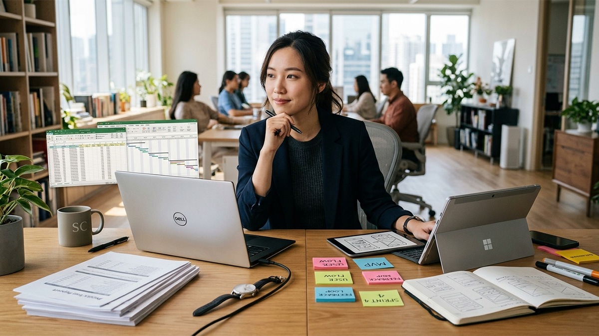 專案經理與產品經理差在哪？頂尖人才必備的跨部門影響力與敏捷思維