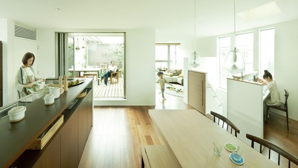 兩代獨立又不失親密的共住型態,日本二世帶住宅_img_1