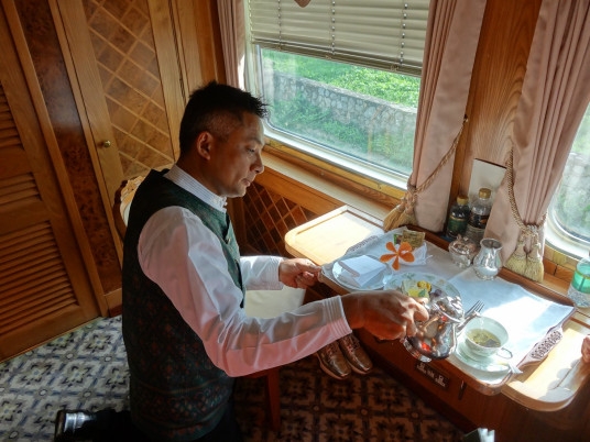 【梁旅珠專欄】豪華臥鋪列車比一比,九州七星列車與亞洲東方快車_img_24