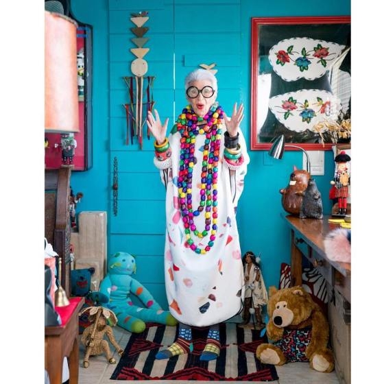 最潮102歲人瑞！時尚網紅Iris Apfel：有風格比長得美重要，何苦追求逝去的青春？_img_6