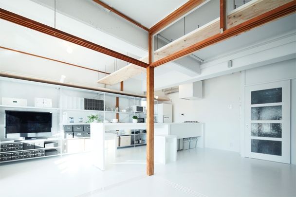 圖一保留團地原本的樣貌