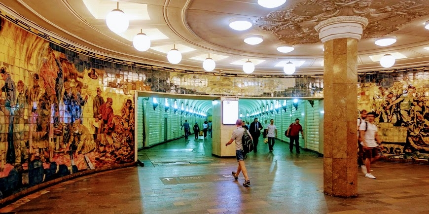 【梁旅珠專欄】世界最美地鐵之旅 到莫斯科必逛的18個車站 (下)_img_1