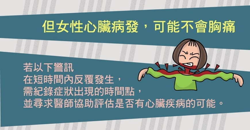 【照護線上】不一定會胸痛才是心臟病！3大保命必知身體警訊_img_5