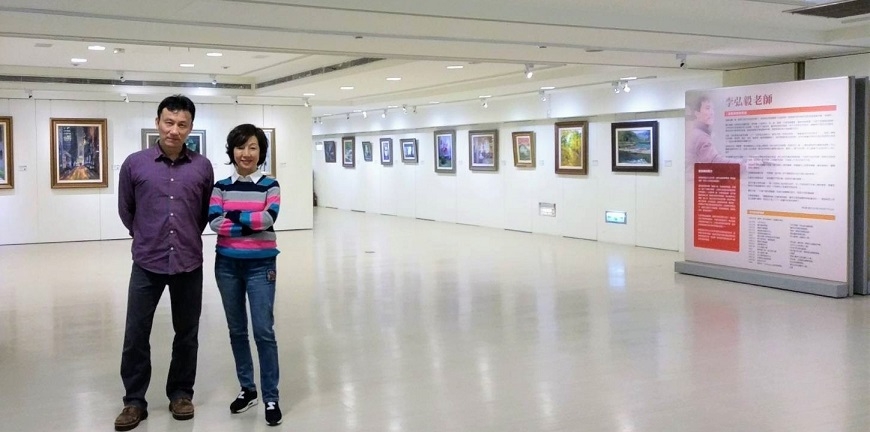 59歲丁菱娟開油畫展:一年學一件事,真的能完成夢想!_img_1