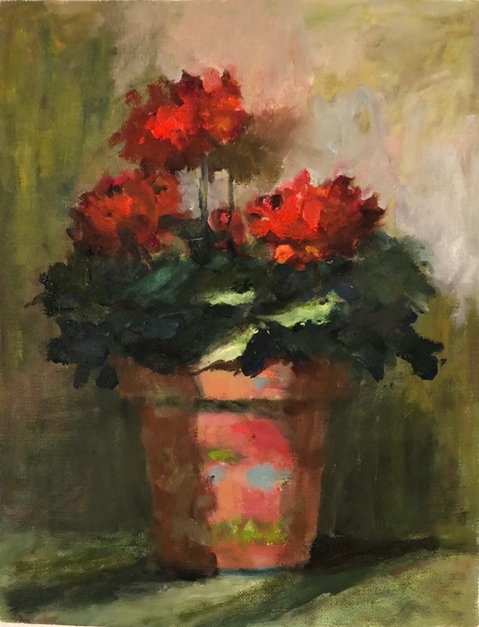 59歲丁菱娟開油畫展:一年學一件事,真的能完成夢想!_img_4