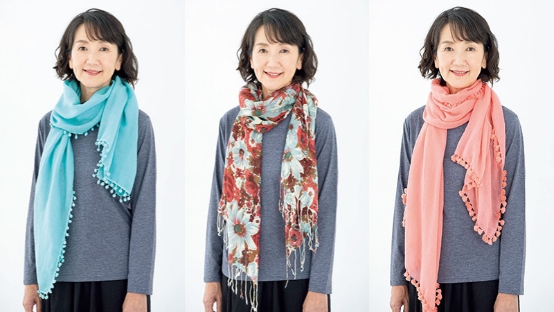 喜歡的顏色不一定適合你！50後穿搭選對色，一條圍巾就能讓皮膚變明亮_img_3