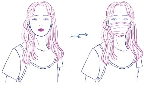 戴口罩也要美美的!專家傳授臉變小、鼻變挺、不脫妝的4個小心機_img_1