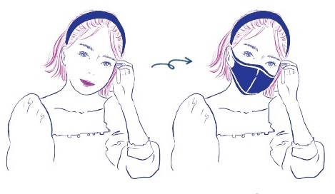 戴口罩也要美美的!專家傳授臉變小、鼻變挺、不脫妝的4個小心機_img_9