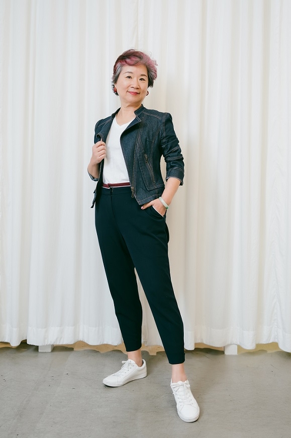 下半身如何穿不顯胖?形象顧問陳麗卿與50+讀者穿搭示範:只換一件就很不一樣_img_1