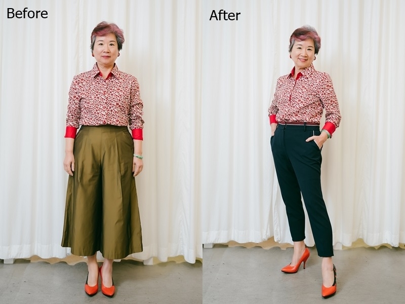 下半身如何穿不顯胖?形象顧問陳麗卿與50+讀者穿搭示範:只換一件就很不一樣_img_5