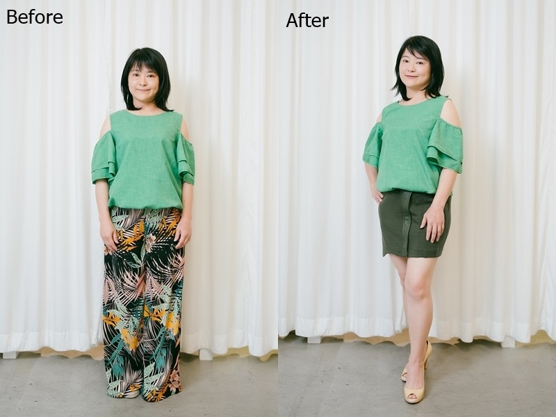 下半身如何穿不顯胖?形象顧問陳麗卿與50+讀者穿搭示範:只換一件就很不一樣_img_6