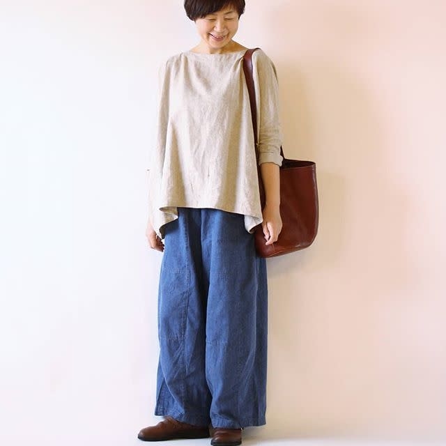 50後的超舒適時尚！寬褲怎麼穿，才能讓小腹消失、腿變長？_img_1