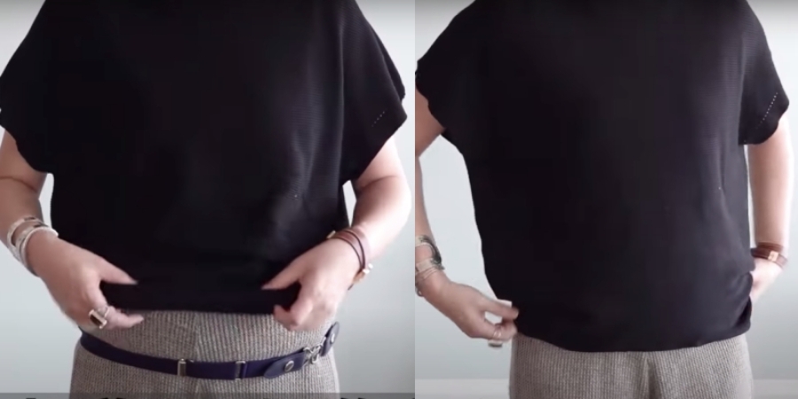 穿對衣服，可以讓小腹消失！日本YouTuber Kanako 40歲後的顯瘦穿搭_img_5