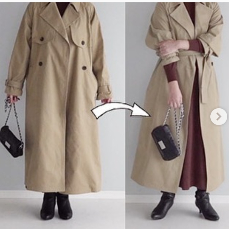 穿對衣服，可以讓小腹消失！日本YouTuber Kanako 40歲後的顯瘦穿搭_img_7