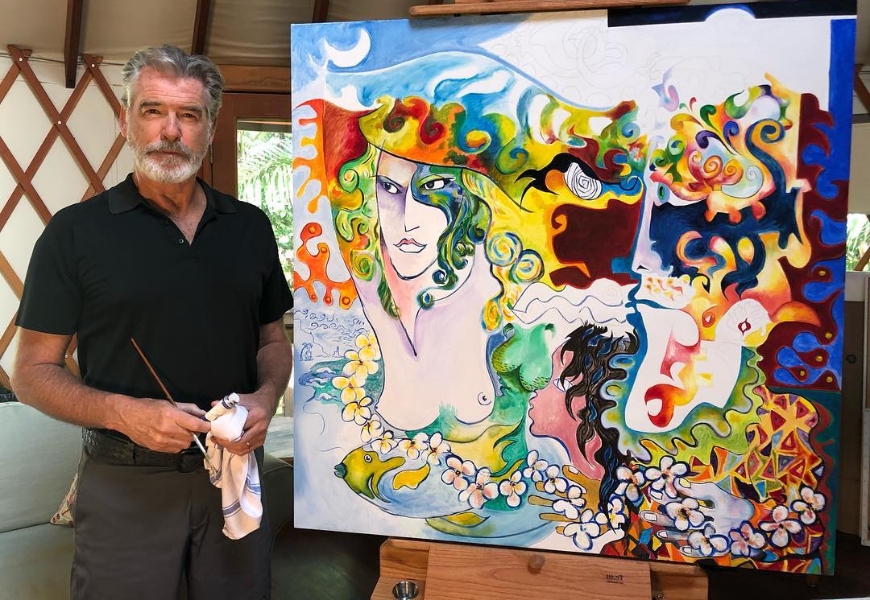 一起變胖變老是幸福!皮爾斯布洛斯南:完美的一天,是看書、和老婆共進午餐、傍晚一起喝香檳_img_5