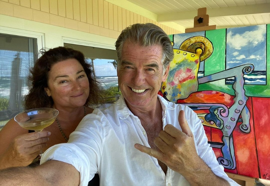 一起變胖變老是幸福!皮爾斯布洛斯南:完美的一天,是看書、和老婆共進午餐、傍晚一起喝香檳_img_6