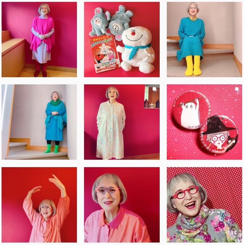 想像力能讓心情不同!《魔女宅急便》作者角野榮子:白髮後的穿搭,粉紅色與紅色特別適合_img_3