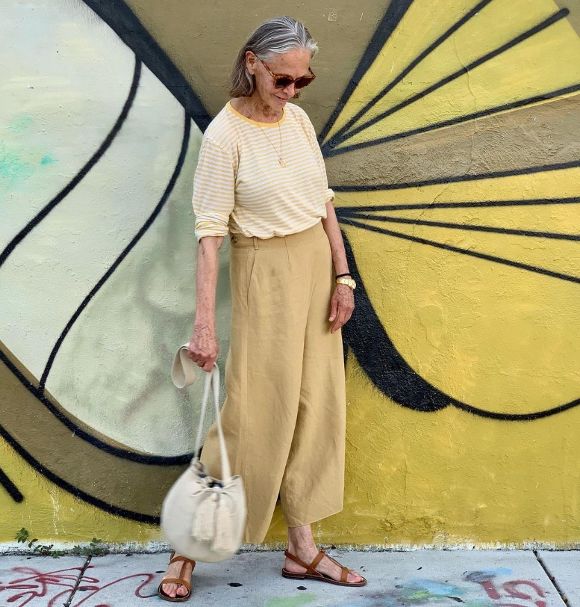 如何穿出法式隨性優雅?74歲時尚部落客:一穿再穿的單品,加上一個小配件_img_5