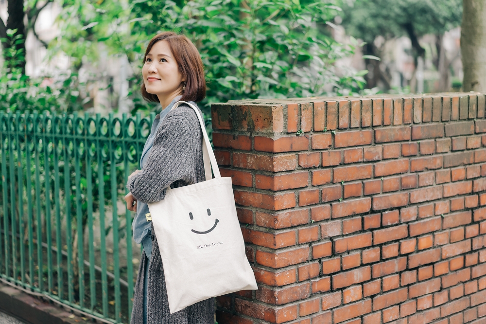 50+好心情微笑帆布袋_img_1