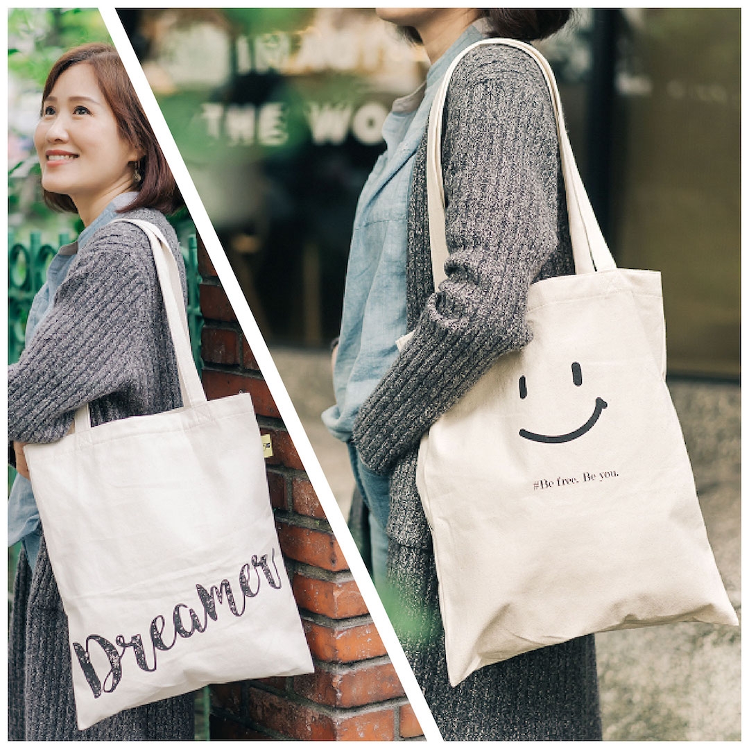 50+好心情微笑帆布袋_img_3