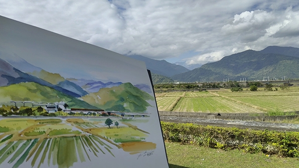 曾是平凡主婦，一個人移居台東看美景寫生！孫傳莉：中年還來得及圓夢，不要在後悔中度過下半生_img_2