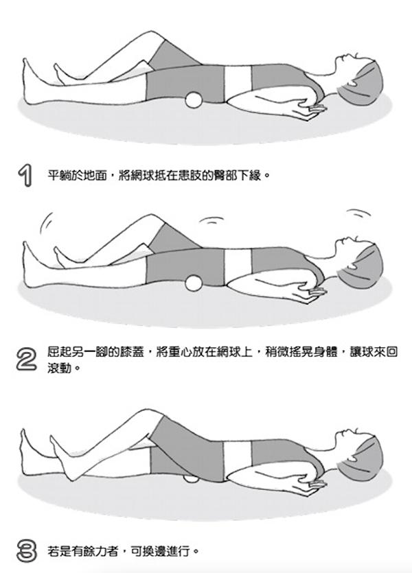 走路跨步痛,可能是退化性髖關節炎!每天做網球伸展操,讓卡卡的髖關節活動滑順、不再疼痛_img_8